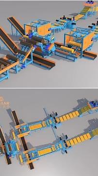 Automatic Plywood Core Veneer Production Line