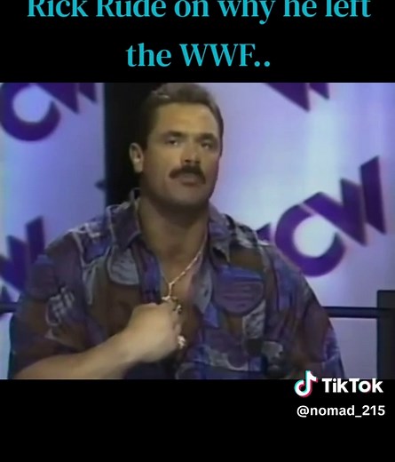 Rick Rude's Departure from WWF Explained