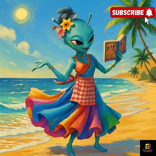 Funny Video 3 . Alien's travel (kitchen to pattaya beach) #AlienTravel #PattayaBeach #FunnyVideo