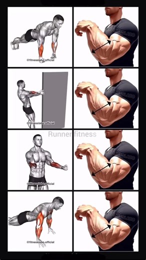 Get Massive Forearms at Home! 💪 | 4 Best No-Equipment Exercises for Thicker Arms #fitness #shorts