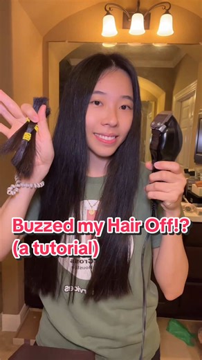 HOW TO BUZZ YOUR HAIR #tutorial #buzzcut #princeton #diy #haircut #longhair #diyhaircut #howto #howtocutyourownhair