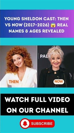 Young Sheldon Cast Then vs Now (2017–2026) 😱 Real Names & Ages Revealed part2