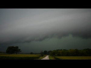 Very High Winds, Hail, Torrential Rainfall - Severe Storms & Wet Microburst - Cambridge, WI - 8/7/21