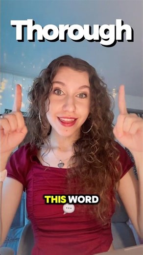 How do I pronounce “thorough”? #esl #english #pronunciation #pronunciationpractice #englishtips