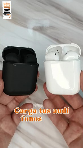 Carga tus audífonos Bluetooth I12 de la mejor forma . #injef #parati #music #colombia #I12 #audifonosbluetooth