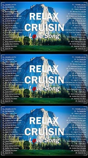 Best Of Best Cruisin Love Songs Nonstop Compilation🍒70's 80's 90's Evergreen Unforgettable Melodies