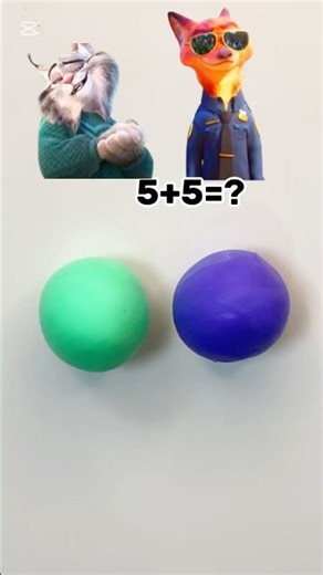 Zootopia mixed with other characters #zootopia2 #colormixing #satisfying #zootopia #feed