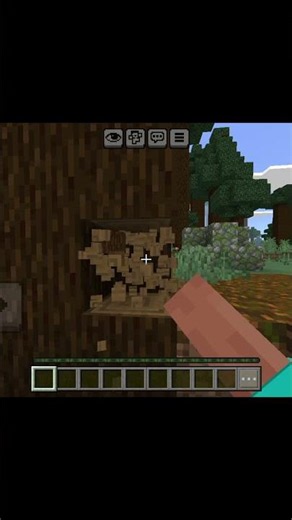 MINECRAFT TUTORIAL: Part -3 how to craft spruce plank