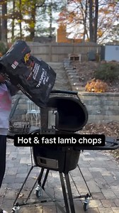 Start the New Year off with these Hot and Fast lamb chops by @girl_with_her_grill | Primo Ceramic Grills