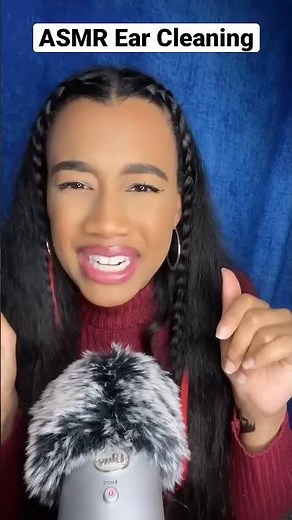 ASMR Cleaning Your Ears w/ Inaudible Whisper Part 2 #asmr #asmrshorts #youtubeshorts #shorts