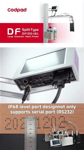 DF130-7L Large Character Inkjet Printer