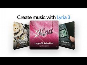 Lyria 3 | Music Generation comes to Gemini