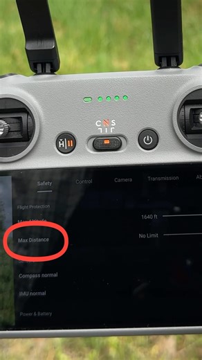 🔥DJI Lito 1: How to set Max Distance! 🚀#dji #drone #shorts