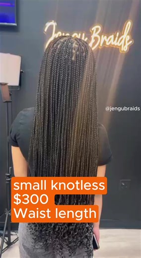 Small Knotless Braids: The Perfect Boho Style