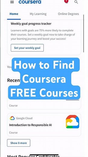 How to Find FREE Courses on Coursera in 2025! 💡 (No Credit Card Needed!)