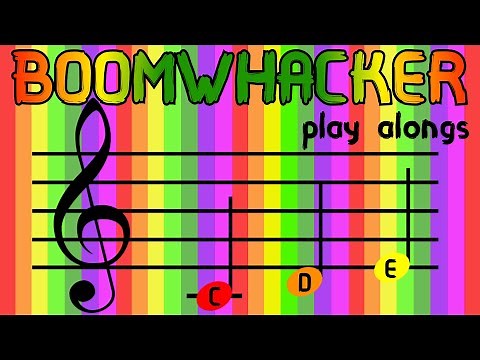 Boomwhacker play alongs - CDE