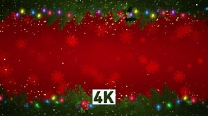 Christmas Background 4K