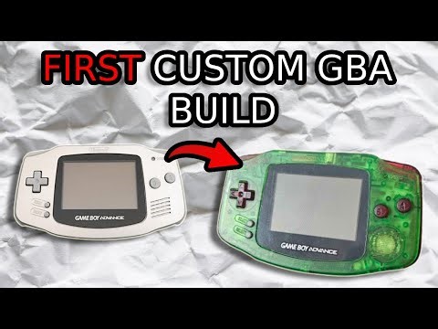 Building a Custom Gameboy Advance IS EASY!