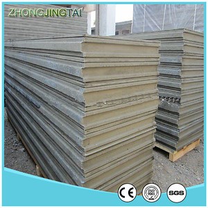 [Hot Item] Modular Fiber Cement Sheet 100mm Sandwich Panel Homes for Interior /Exterior