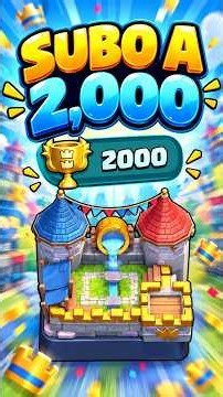 How I hit 2,000 trophies in 2v2 LADDER in #clashroyale 😮🙌