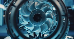 Close Rotating Fan Working Inside High Stock Footage Video (100% Royalty-free) 1098933925 | Shutterstock