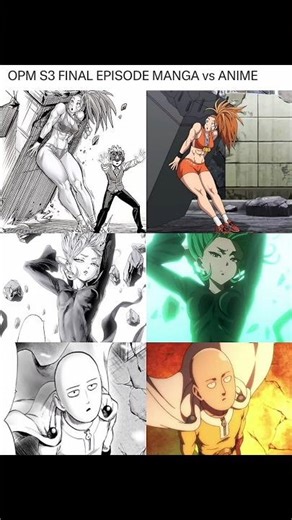 Manga intensity vs Anime visuals — same power, different impact 💥Which one did it better? 👀⚡