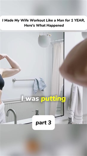 #I Made My Wife Workout Like a Man for 1 YEAR, Here's What Happened