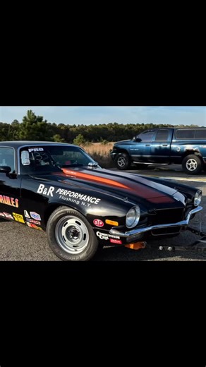 She goes where shes towed! #savethefullbumpers #camaro #oldschool #2ndgencamaro #bigblockchevy #nostalgia #vintage #chevrolet #dragracing #tow #towed #flattow #day2performanceparts | Dennis Chambers Jr.