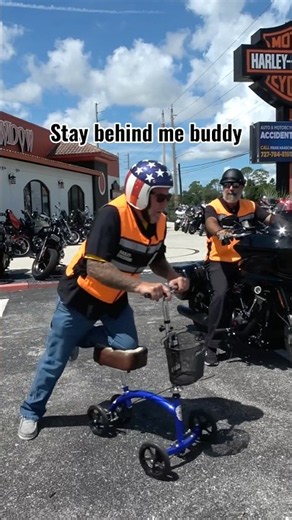 How Uncle Daddy Does A Test Ride