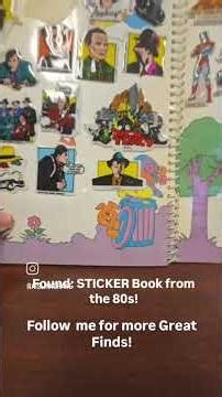 80s Sticker Album Flip Through #heman #gijoe #garbagepailkids Please Subscribe. #80s #viral