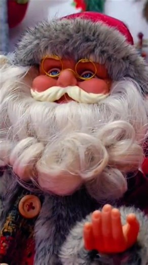 SANTA CLAUS MUSICAL (DISCO INFIERNO) #musicadisco #animatronics #cristmasdecor #santa #viralshorts