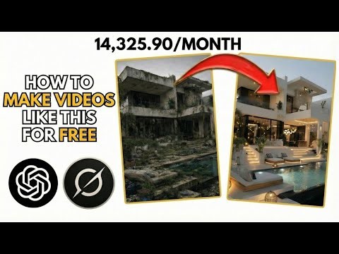 How I Made Viral Home Renovation Videos Using FREE AI Tools