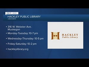 What's new at Hackley Public Library?
