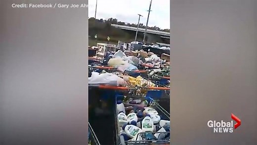 Ohio man records massive amount of food being thrown away at local Walmart – but Walmart says there’s a reason