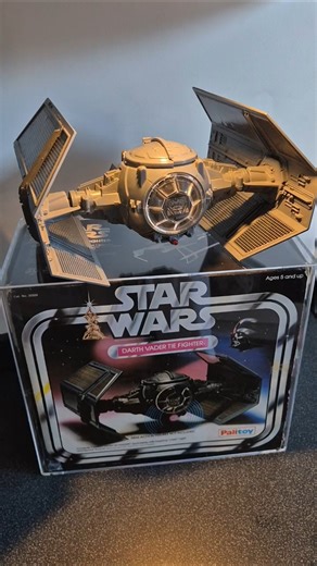 1979 Vintage Star Wars Darth Vaders Tie Fighter #starwars #starwarsactionfigures #vintage #nostalgia