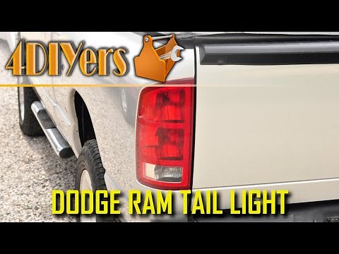 How to: 02-08 Dodge Ram Tail Light Removal