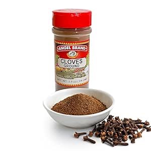 Angel Brand Ground Cloves Powder – Premium Spice for Baking, Cooking, and Beverages – Sweet & Aromatic Clove Powder in a 3.5oz Bottle