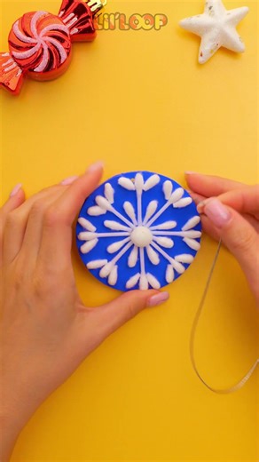 ❄️ Elf to the RESCUE — Helping Santa Make a SNOWFLAKE! #shorts #kids