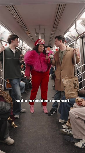 Are Jordan and Andres sharing their shakes or breaking the chocolate shell before the final stop? 👀🍫🚊 Grab your Valentine and enjoy a BOGO True Love Shake at @SHAKE SHACK /14 💕 #ShakeShackPartner