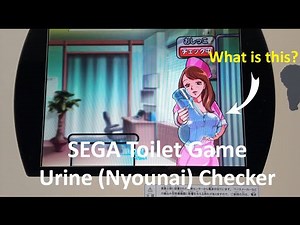 BIZARRE Sega Arcade Game That Reads Your URINE! #japan #sega