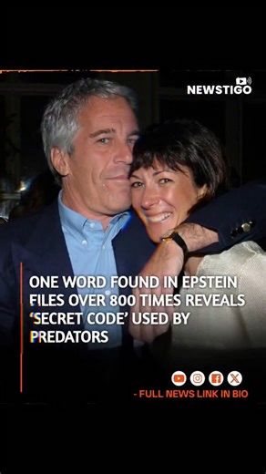 NewsTigo on Instagram: "One word found in Epstein files over 800 times reveals 'secret code' he may have used to discuss crimes As experts comb through the 2026 DOJ document dump, a high-speed word frequency analysis has identified a disturbing pattern. The word 'pizza' appears more than 859 times across the latest tranche of emails and logs. While some mentions appear to be genuine food orders for guests at Epstein’s various estates, hundreds of other instances occur in contexts that make littl