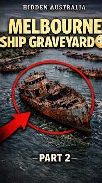 Hidden Places in Australia Part 2 | Ship Graveyard Near Melbourne 😳 #shipgraveyard