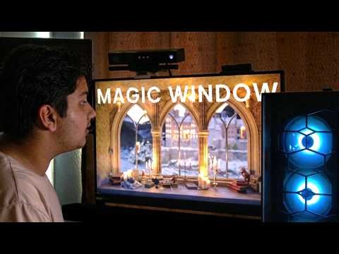 Making a Magic Window (Parallax head tracking)
