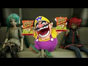 Wario dies by getting fart on by Miku and Teto while eating Hot Cheetos during a Train ride home