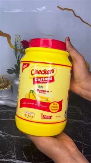 I made this milkshake using Checkers Custard and it tastes so good wlh you need to give it a try. Wasila Salihu Wasila Muhammad please follow @checkerscustard #ramadanwithcheckerscustard #custardmilkshakes #foryoupage #viralreels #viral | Salimat Annuri