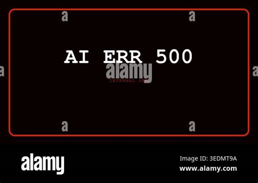 AI error 500 Internal server error animation (Bundled Dark & Light). Perfect for YouTube tech videos, coding tutorials, SaaS downtime, AI fail compilations, cybersecurity, and futuristic HUD Stock Video Footage - Alamy