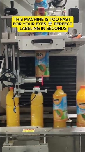 This Labeling Machine Moves INSANELY Fast… You Won’t Blink Twice 🤯 #factory #asmr #shorts