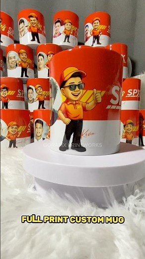 Custom Printed Mug | Personalized Mug Gift Idea | Sublimation Mug Printing Process