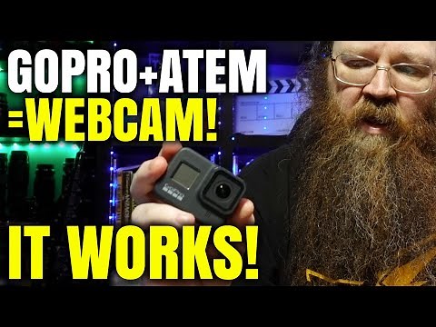 Use your GoPro 8 with the ATEM Mini for livestream and webcam