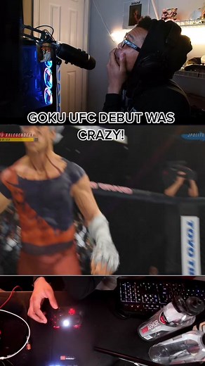 GOKU DESTROYED THE UFC #ufc #gaming #fyp #viral #knockout